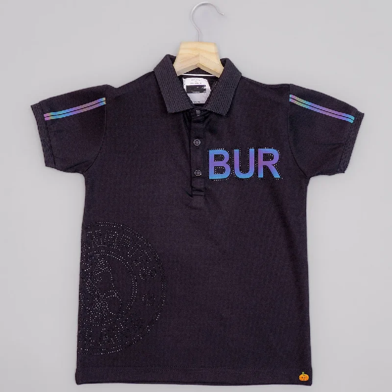 Formal Outfit For Women Limited Styles Black Polo T-shirts for Boys