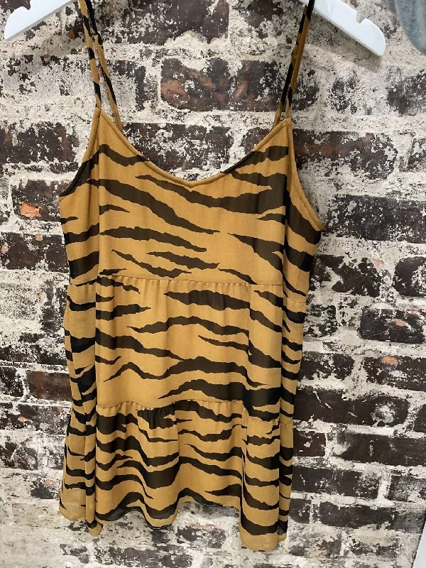 Vintage-Inspired Women's Clothes Summer Deals Caroline Mini Dress In Great Tiger