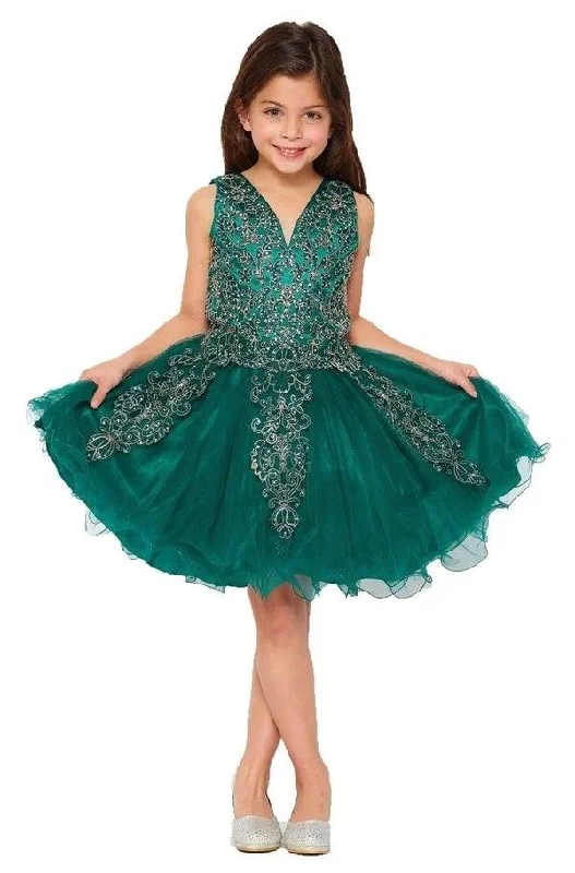 Women's Athletic Clothes Comfort First Women's Wear Short Sleeveless Flower Girl Dress