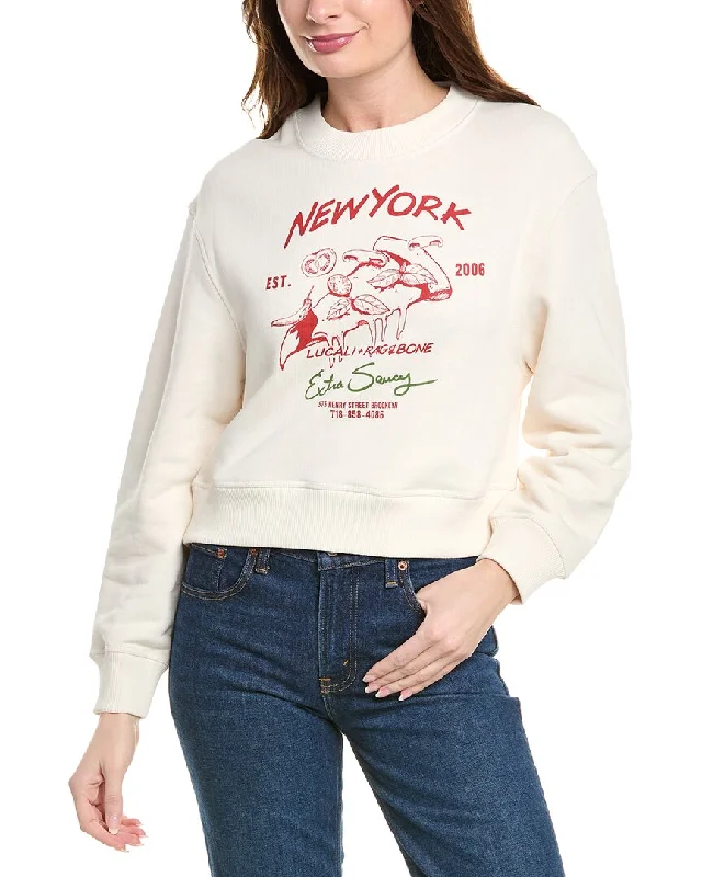 Women's Clothes For The Office Discover Promotions rag & bone Lucali Vintage Terry Sweatshirt