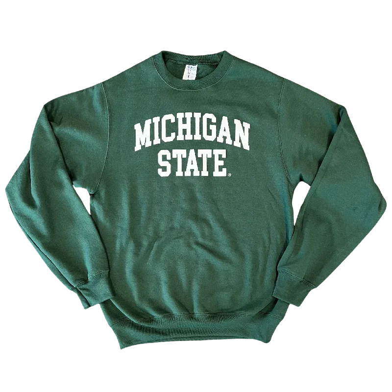 Women's Classic Outfit Luxury Style Classic Michigan State Crewneck Sweatshirt