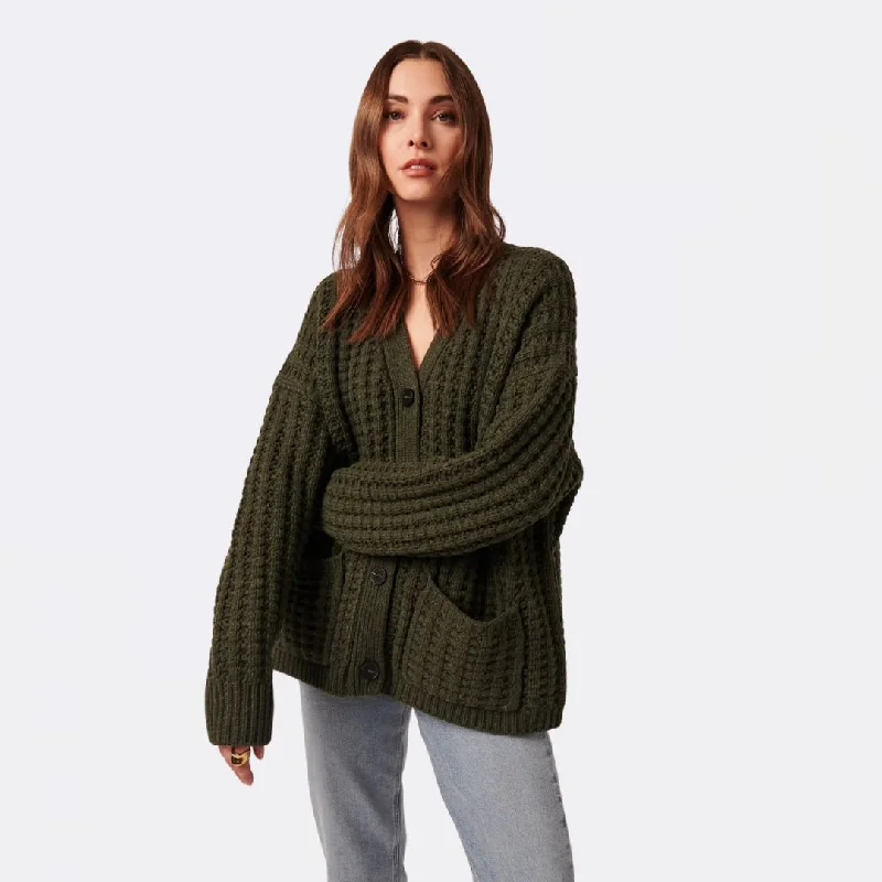 Women's Evening Apparel Crazy Price Slashing Frankie Cardigan (Thyme)