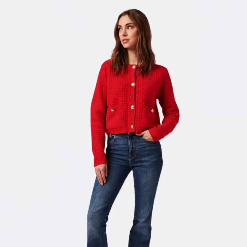 Affordable Luxury Women's Garments Additional Time-Limited Offers Catalina Cardigan (Scarlet)