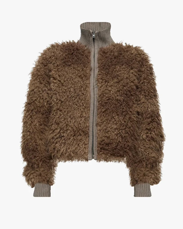 Women's Fashion-Forward Apparel Fashion Sale Furry Jacket