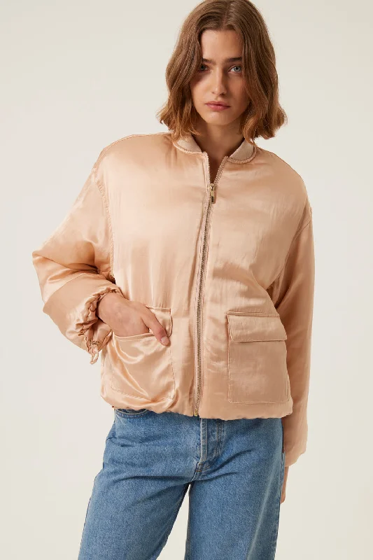 Women's Cozy Clothes Casual Chic Jacket Dalma Nude