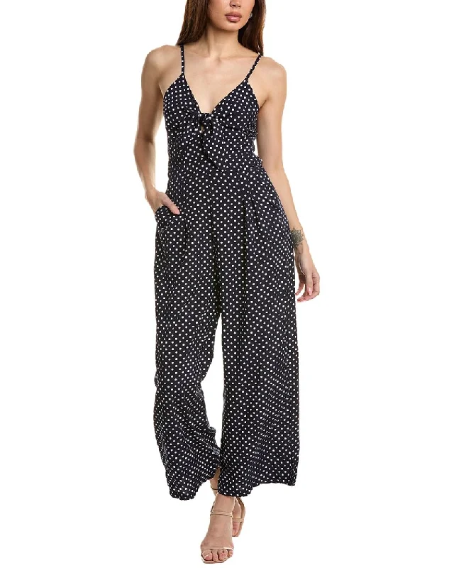 Women's Plus-Size Outfit Fashion-Forward Style ANNA KAY Disco Dots Jumpsuit