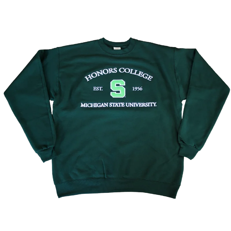 Women's Clothing For Everyday Wear Limited Time Offers Honors College Spartan Block S Sweatshirt